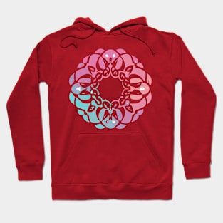 mandala Clamber Paint Hoodie